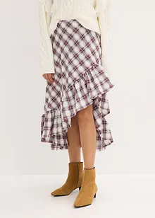 Sukně s prodlouženým zadním lemem, bonprix