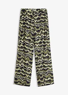 Palazzo kalhoty z lehkého viskózového krepu, bonprix