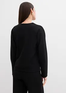 Triko s dlouhým rukávem, z materiálu Punto di Roma, bonprix