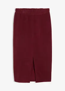 Midi sukně z flísu Polar, bonprix