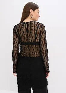 Krátké krajkové šaty, bonprix