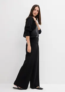 Triko s dlouhým rukávem, z materiálu Punto di Roma, bonprix