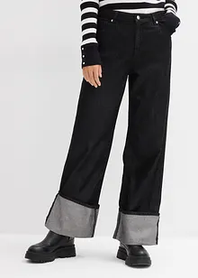 Džíny Baggy, Mid Waist, bonprix