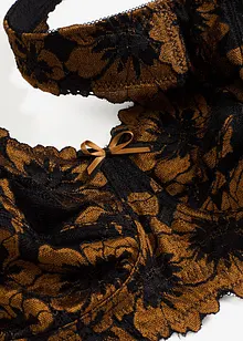 Odlehčující podprsenka bez kostic, s polstrovanými ramínky, bonprix