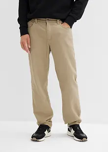 Termo kalhoty s pohodlným pasem, Relaxed Fit, Straight, bonprix