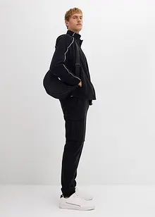 Hřejivá flísová bunda se sportovními detaily, bonprix