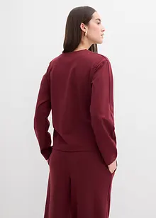 Triko s dlouhým rukávem, z materiálu Punto di Roma, bonprix