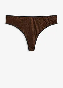 Maxikalhotky tanga z třyptivého materiálu, bonprix