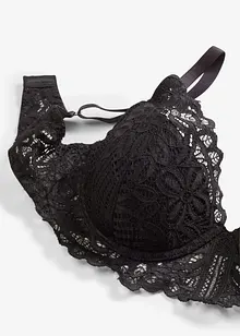 Vyztužená podprsenka z luxusní krajky, bonprix