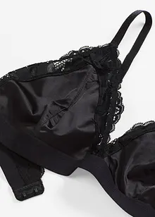 Podprsenkový top z lesklého materiálu, bonprix