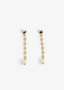 Náušnice se skleněnou perlou, bonprix