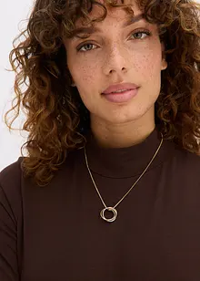 Víceřadý náhrdelník s přívěskem, bonprix