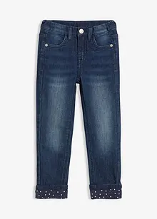 Termo džíny s žerzejovou podšívkou, Slim Fit, bonprix