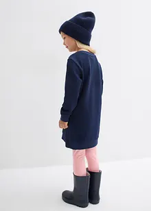 Mikinové šaty z čisté bavlny, bonprix