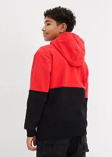 Mikina s kapucí, z čisté organické bavlny, bonprix