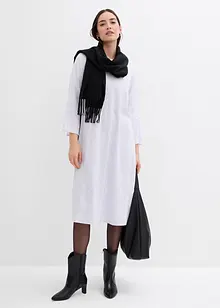 Květované midi šaty z čisté viskózy, bonprix