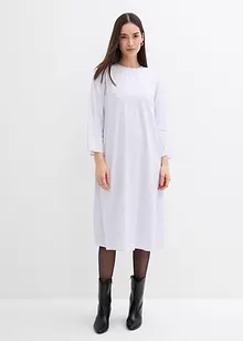 Květované midi šaty z čisté viskózy, bonprix