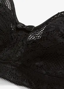 Odlehčující podprsenka bez kostic, s polstrovanými ramínky, bonprix