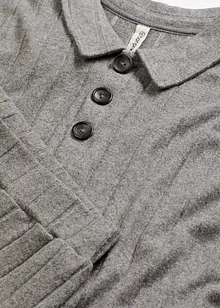 Domácí souprava z měkkého žebrovaného materiálu, oversize, bonprix