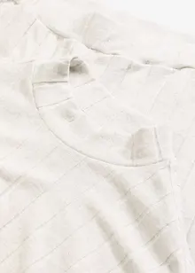 Domácí souprava z měkkého žebrovaného materiálu, oversize, bonprix