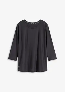 Velmi měkké funkční tričko s 3/4 rukávy, rychleschnoucí, bonprix