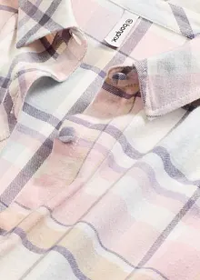 Tkaná noční košile z flanelu, s knoflíkovou lištou, bonprix