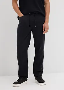 Kalhoty bez zapínání, Relaxed Fit, z čistého bavlněného kepru, Tapered, bonprix