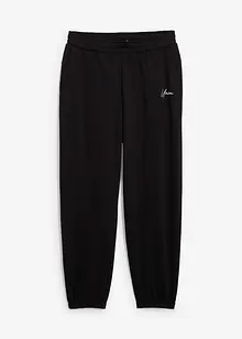 Joggingové kalhoty z čisté bavlny, Loose Fit, bonprix