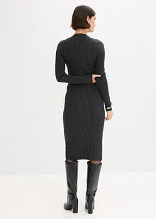 Pletené šaty s podílem vlny, bonprix