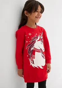 Mikinové šaty z čisté bavlny, bonprix