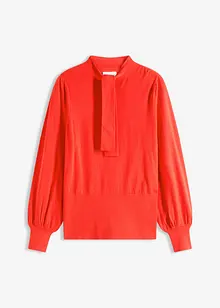 Svetr z jemné pleteniny ze směsi s viskózou, bonprix