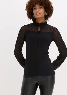 Tričko z viskózové směsi, bonprix