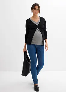 Těhotenské džíny s organickou bavlnou, Skinny, bonprix