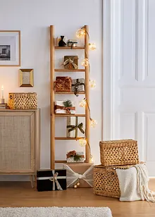 LED světlený řetěz s 8 koulemi se sušenými květinami, bonprix