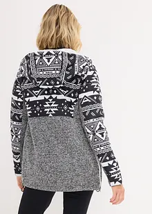 Těhotenská flísová bunda se vsadkou na nošení, bonprix