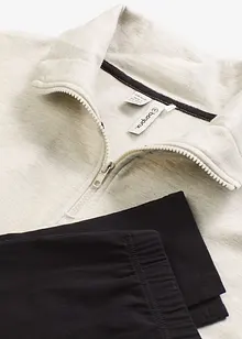 Domácí souprava s legínami, z teplákoviny, bonprix