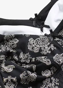 Podprsenka bez kostic, s organickou bavlnou (3 ks v balení), bonprix