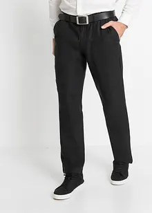 Chino kalhoty Regular Fit, Straight, z čistého lnu, bonprix
