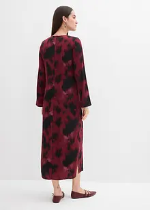 Saténové midi šaty, bonprix