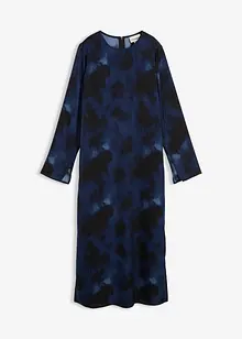 Saténové midi šaty, bonprix