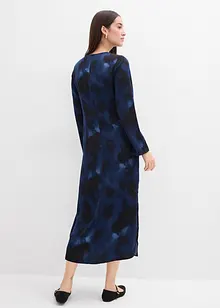 Saténové midi šaty, bonprix