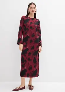 Saténové midi šaty, bonprix