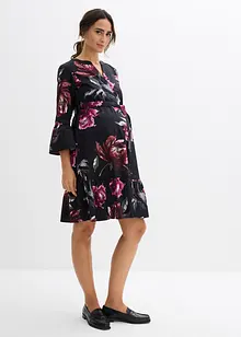 Těhotenské a kojicí košilové šaty ze saténu z čisté organické bavlny, bonprix