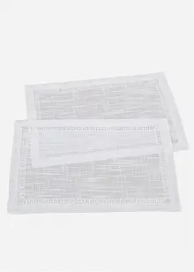 Prostírání s dírkovanou výšivkou (2 ks v balení), bonprix