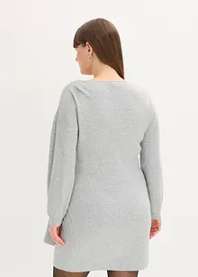 Pletené šaty ze směsi s viskózou, bonprix