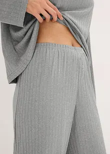 Pyžamo z měkkého žerzeje pointelle, bonprix