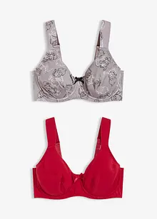 Podprsenka s kosticemi (2 ks v balení), bonprix