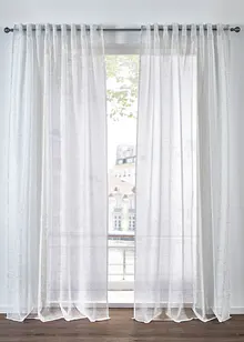 Záclona s lesklým efektem (1 ks v balení), bonprix