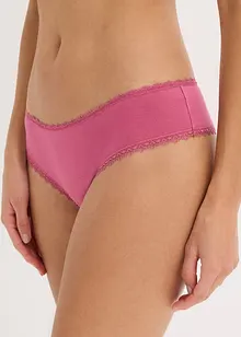 Brazilské kalhotky (5 ks v balení) s bavlnou, bonprix