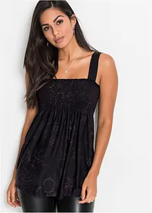 Tunikový top ze směsi s viskózou, bonprix